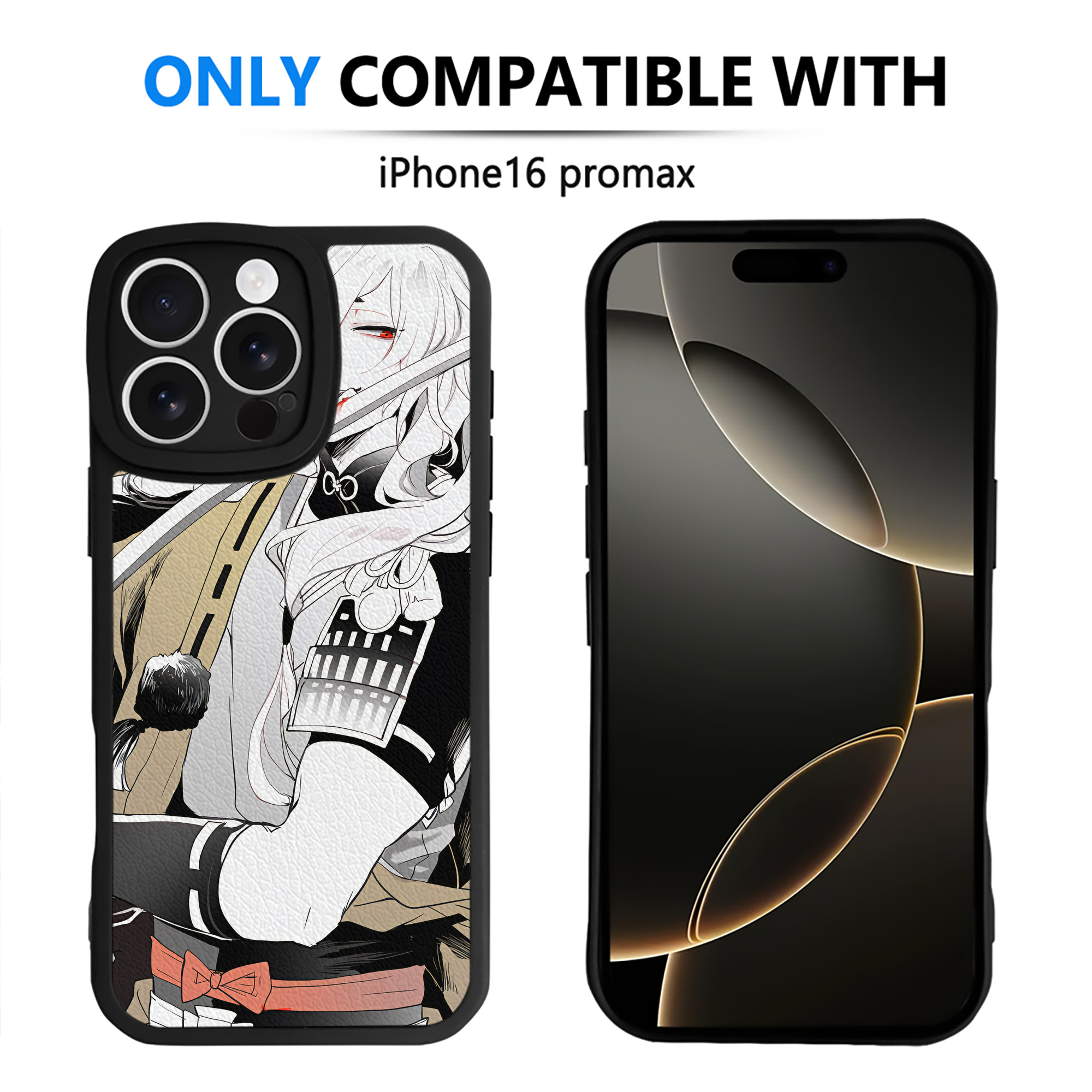 （画像用） 刀剣乱舞 Touken Ranbu 【iPhone 16シリーズ対応】シリコンスマホケース（レザー調） 材質：シリコン